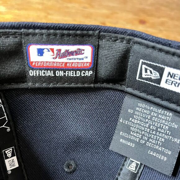 Detroit Tigers New Era Hat Home Cap 59Fifty Fitted 7 1/4 MLB On Field Authentic - Picture 6 of 8